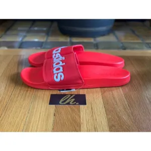 Size 12 Adidas Adilette Comfort Slide &quot;Red&quot;