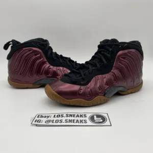 Size 4y (GS) - Nike Little Posite One Mid Night Maroon (644791-600)