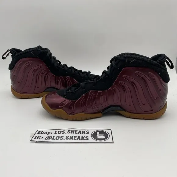 Size 4y (GS) - Nike Little Posite One Mid Night Maroon (644791-600)