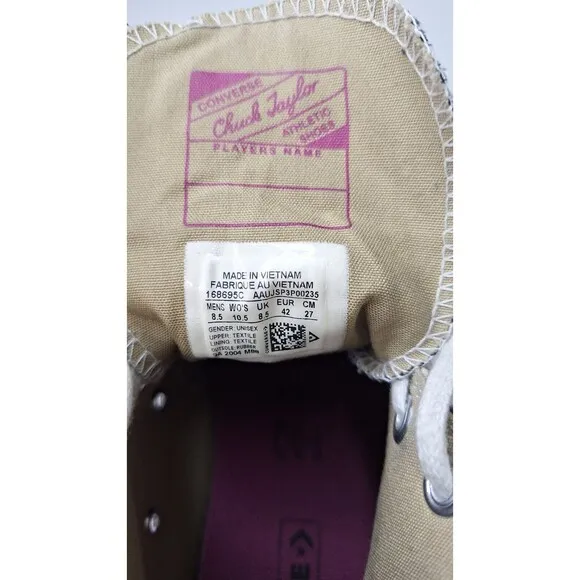 Size 8.5 - Converse Chuck Taylor 70 High Hacked Fashion - Nomad Khaki Wmn's 10.5