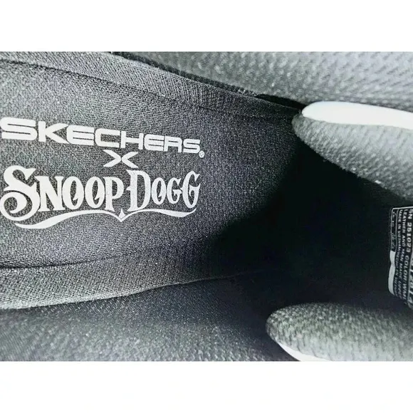 Skechers Size 10 Men's Snoop Dogg Stamina Dr Bombay Exploration White Sneakers