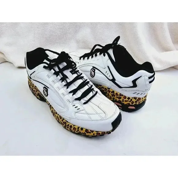 Skechers Size 10 Men's Snoop Dogg Stamina Dr Bombay Exploration White Sneakers