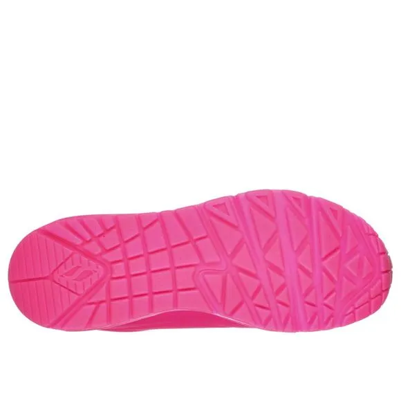 Skechers Uno - Night Shade Fashion Sneakers Sz 7 1/2 (SC 73667) NWOB Hot Pink