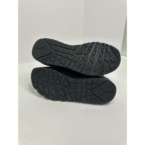 Skechers Women’s Uno - Stand on Air Sneakers, Black, Size 9