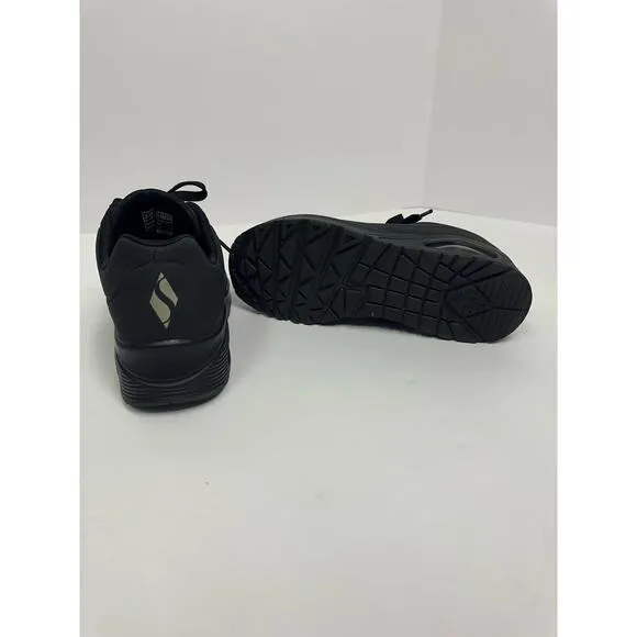 Skechers Women’s Uno - Stand on Air Sneakers, Black, Size 9
