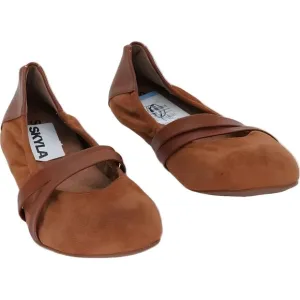Softwalk Sierra Mary Jane Flats with Cushioned Footbed - Size 7 Women