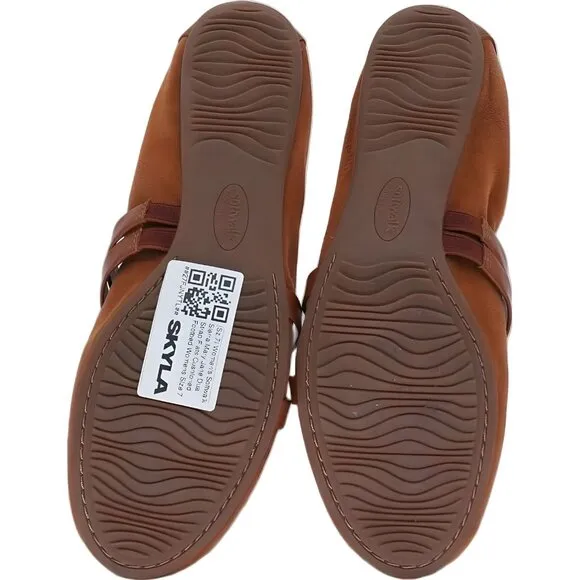 Softwalk Sierra Mary Jane Flats with Cushioned Footbed - Size 7 Women