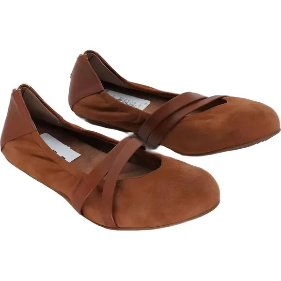 Softwalk Sierra Mary Jane Flats with Cushioned Footbed - Size 7 Women