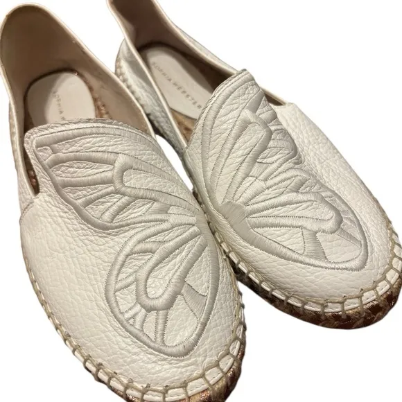 Sophia Webster Butterfly Espadrille Flats Size 37.5