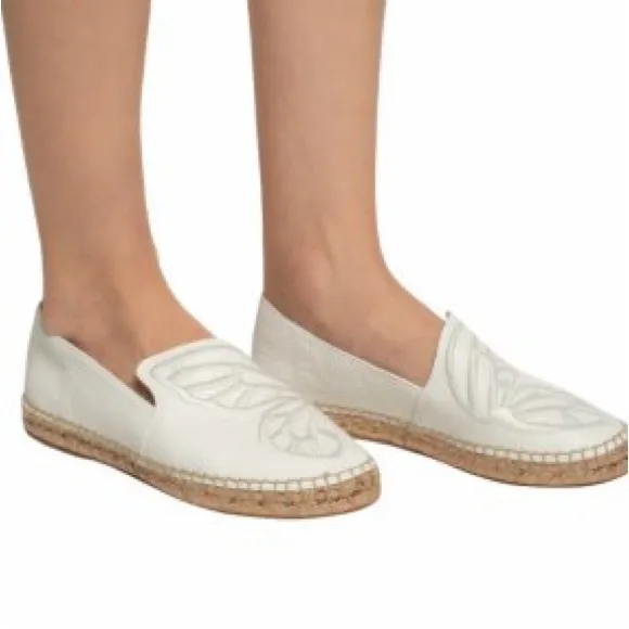 Sophia Webster Butterfly Espadrille Flats Size 37.5