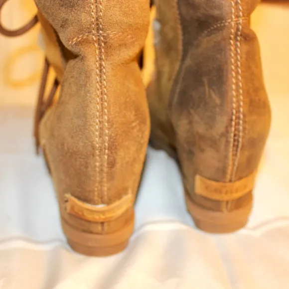 Sorel Joan of Arctic Wedge II Shearling boots