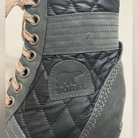 Sorel Lexie Quilted Boots, Size 7.5