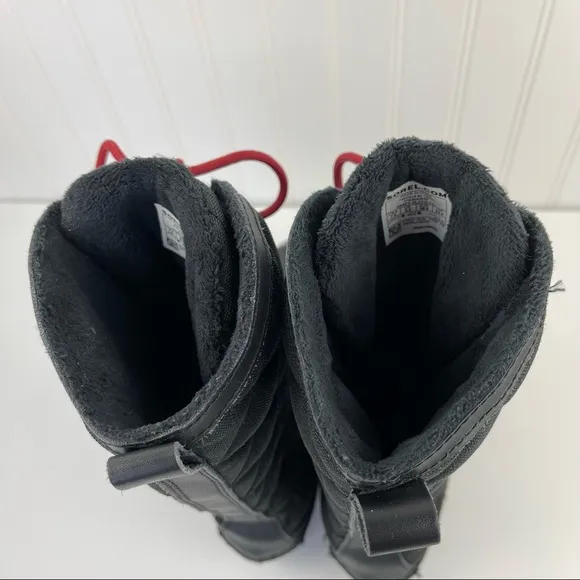 Sorel Out N About Tall Quilted Duck Boots Black Size 7.5