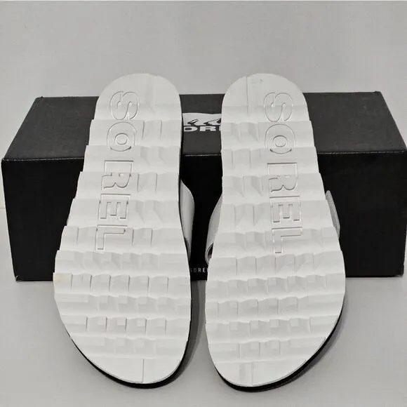 Sorel Roaming Slides in sea salt color. NIB-Size 7.5