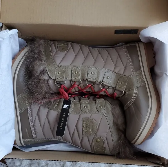Sorel Tofino II Tall Weather Boots in Khaki