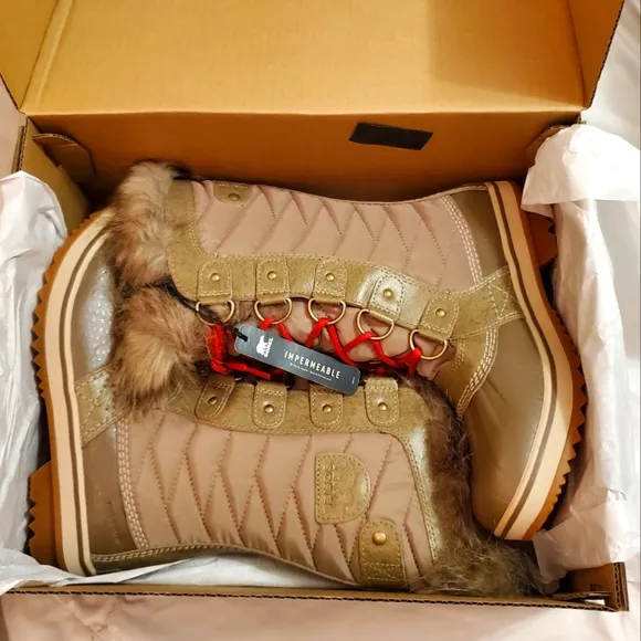 Sorel Tofino II Tall Weather Boots in Khaki