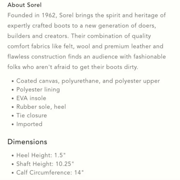 Sorel Tofino II Tall Weather Boots in Khaki