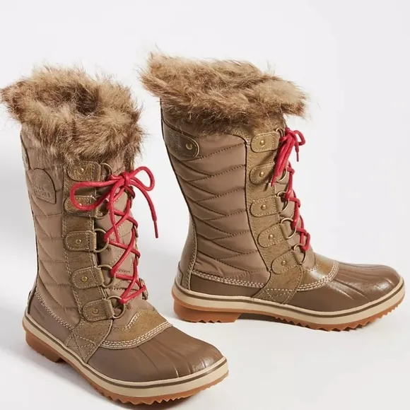 Sorel Tofino II Tall Weather Boots in Khaki