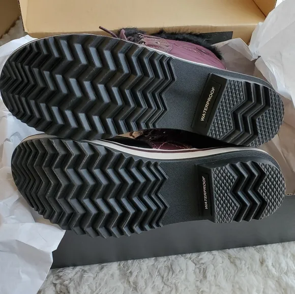 Sorel Tofino II Tall Weather boots in wine