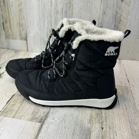 Sorel Whitney Il Short Lace-Up Waterproof Cold Weather Boots size 5