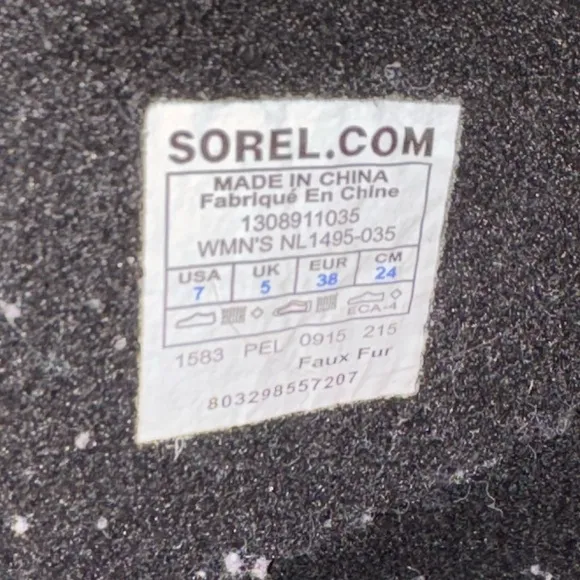 Sorel Winter Carnival Boots - Black and Gray