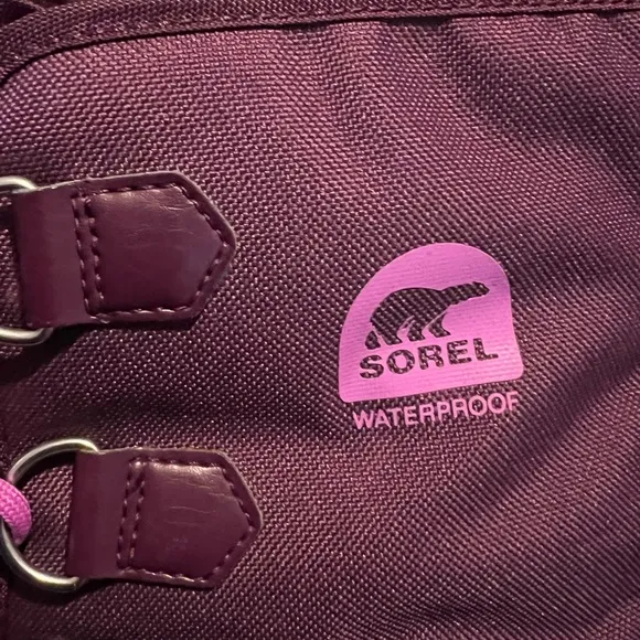 Sorel Yoot PAC Purple Winter Waterproof Boots Sz 5
