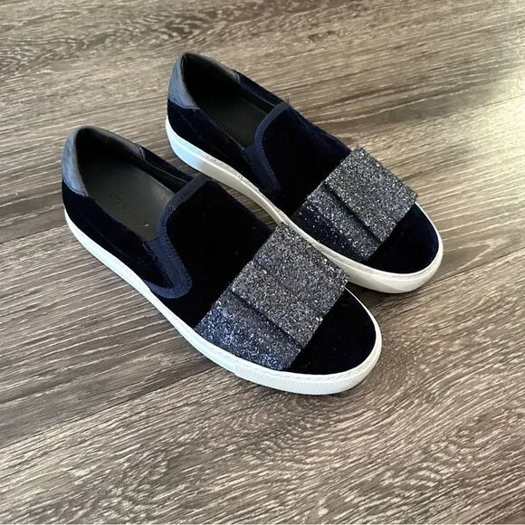 South Parade Velvet Sneakers