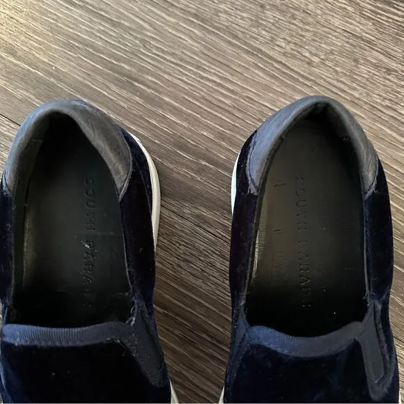 South Parade Velvet Sneakers