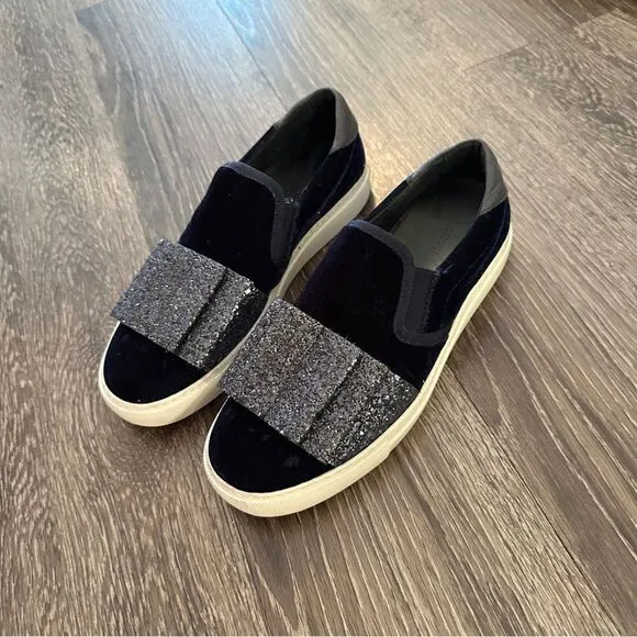 South Parade Velvet Sneakers