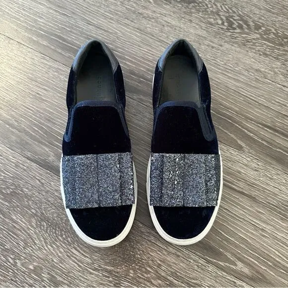 South Parade Velvet Sneakers