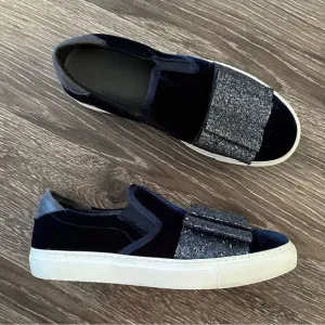 South Parade Velvet Sneakers