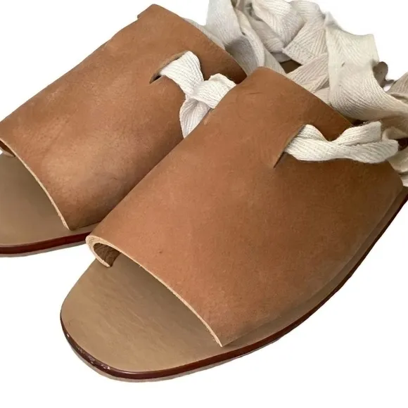 Spell and the Gypsy/St. Agni Otego slide leather sandles
