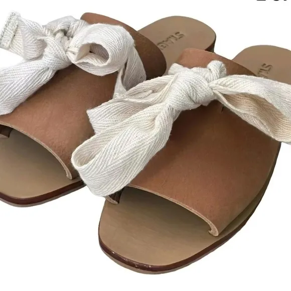 Spell and the Gypsy/St. Agni Otego slide leather sandles