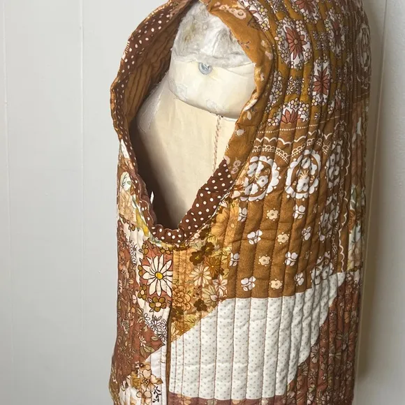 Spell M Cha Cha brown sugar quilted vest