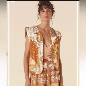 Spell M Cha Cha brown sugar quilted vest