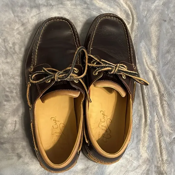 Sperry Gold Cup Top Side Men's Brown Leather Loafers