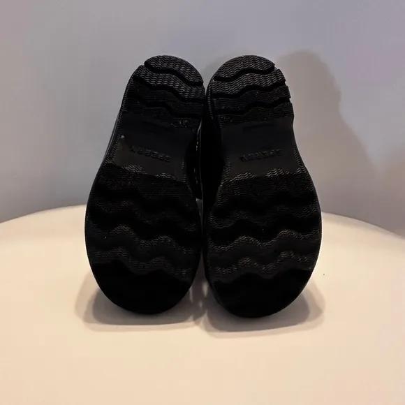 Sperry Kids Black Quilted Boots