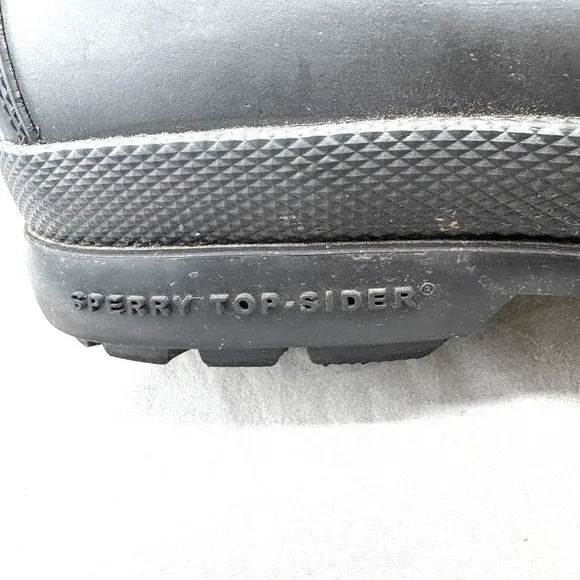 Sperry Mens Cold Bay Thinsulate Black Duck Boots STS23685 Size 10.5 Outdoor Gear