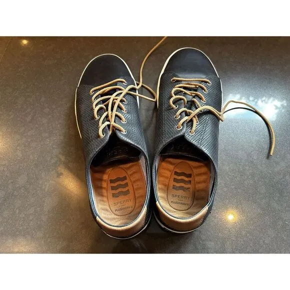 Sperry Men's Striper Plushwave LTT Navy Sneakers STS22514 - Size‎ 11.5 Wide