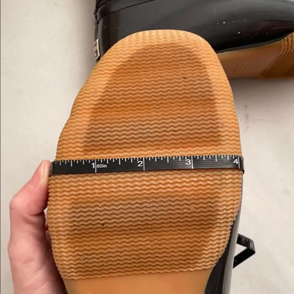 Sperry Saltwater Nylon Quilted Gray Duck Boots 9.5
