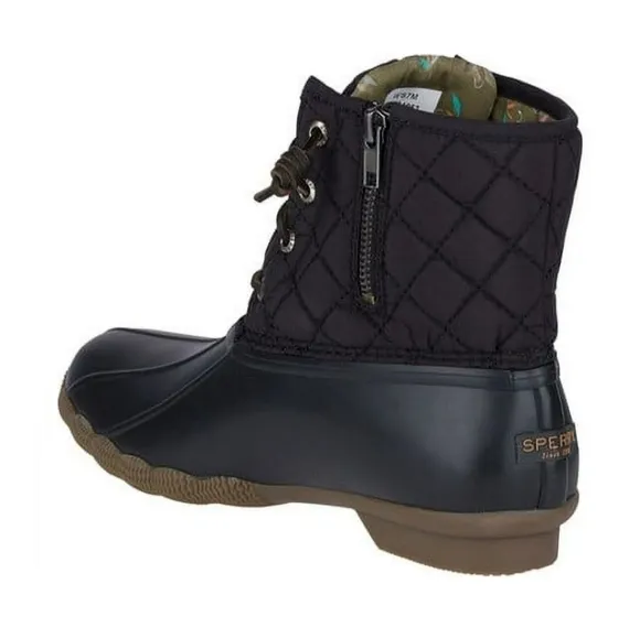 Sperry Saltwater Quilted Duck BootDuck Boots - Flat Heel
