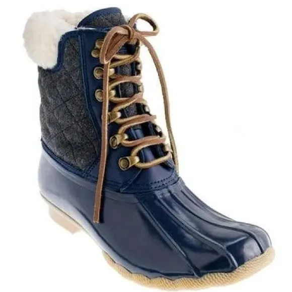Sperry Top-Sider Women's Shearwater Rain Boot Womens size 8, blue