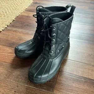 Sperry Topsider Winter Goslin Quilted Duck Boots Women’s 8