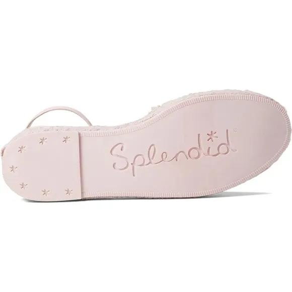 Splendid Jean Espadrille Flats in Blush 7