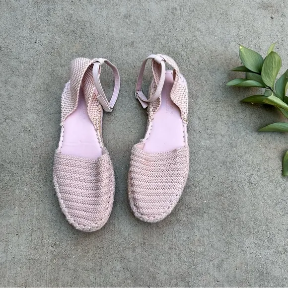 Splendid Jean Espadrille Flats in Blush 7