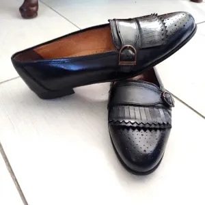 Stanley Blacker  Men's Leather Loafers