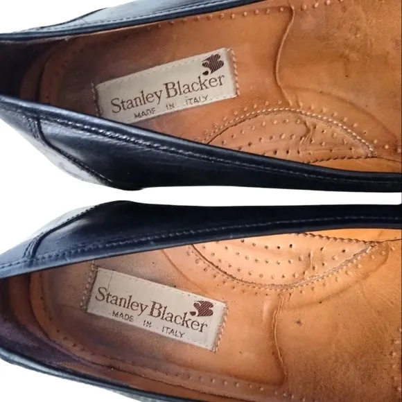 Stanley Blacker  Men's Leather Loafers