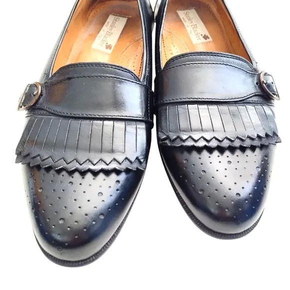 Stanley Blacker  Men's Leather Loafers