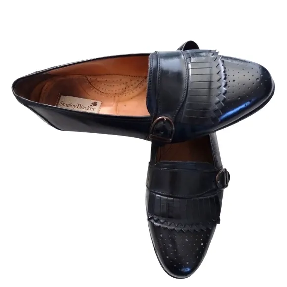 Stanley Blacker  Men's Leather Loafers