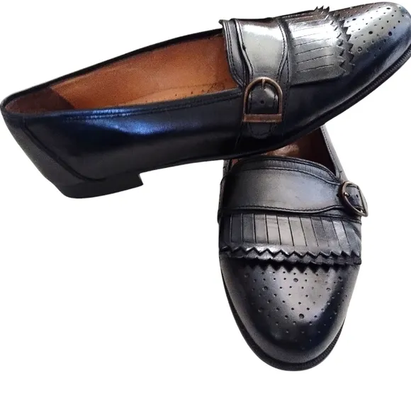 Stanley Blacker  Men's Leather Loafers